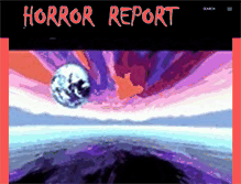 Tablet Screenshot of horrorreport.com